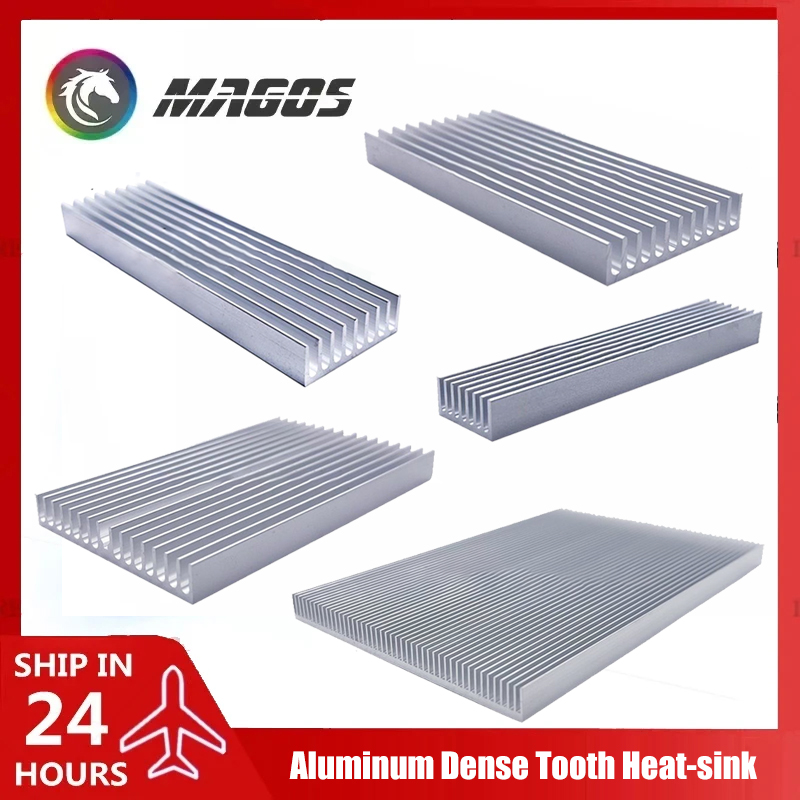 Aluminium Extrusion - Pendingin Aluminium Berdensitas Tinggi untuk Penguat
