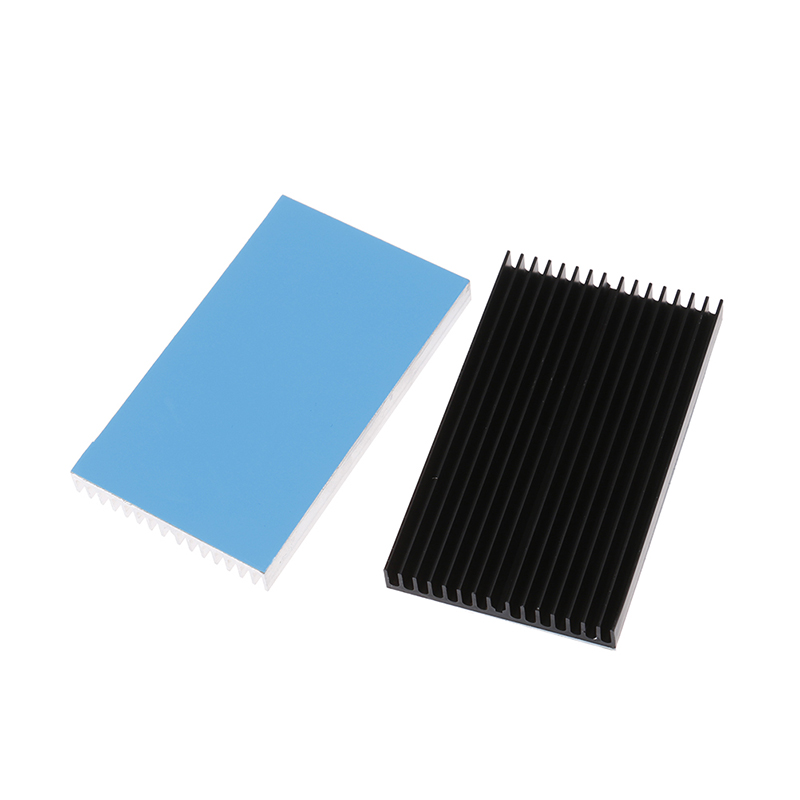 Aluminium Extrusion - Heatsink Paduan Aluminium 100MM Pendingin Chip