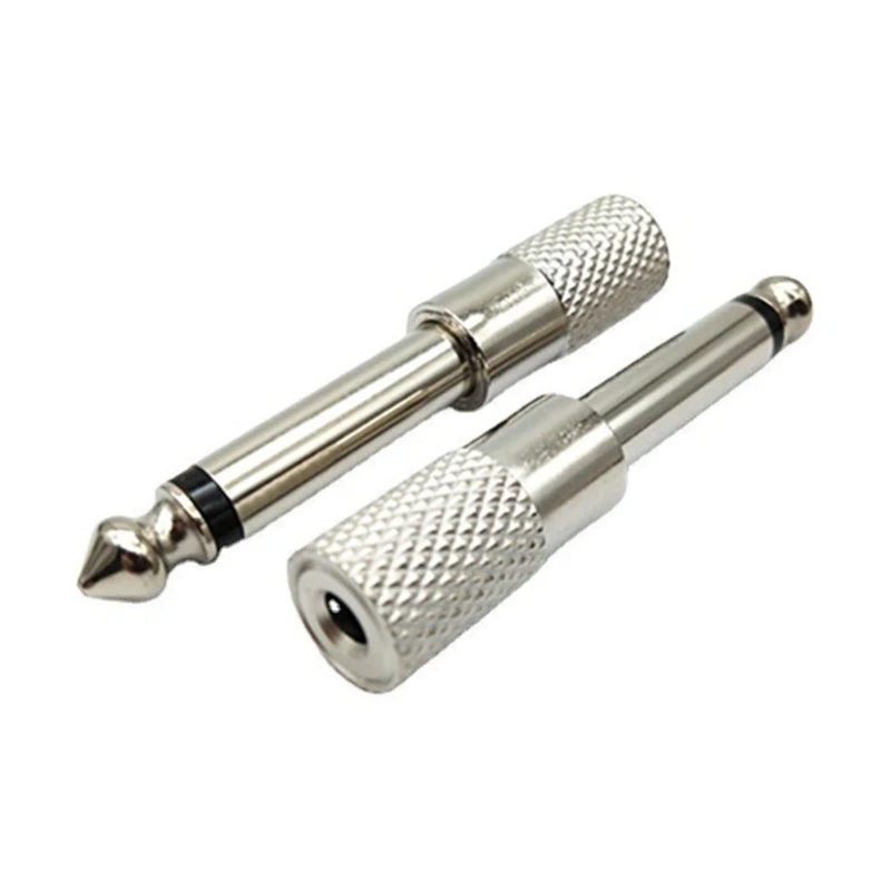 Coupling 8Mm - Jack colokan jantan 6.35mm ke 3.5mm,