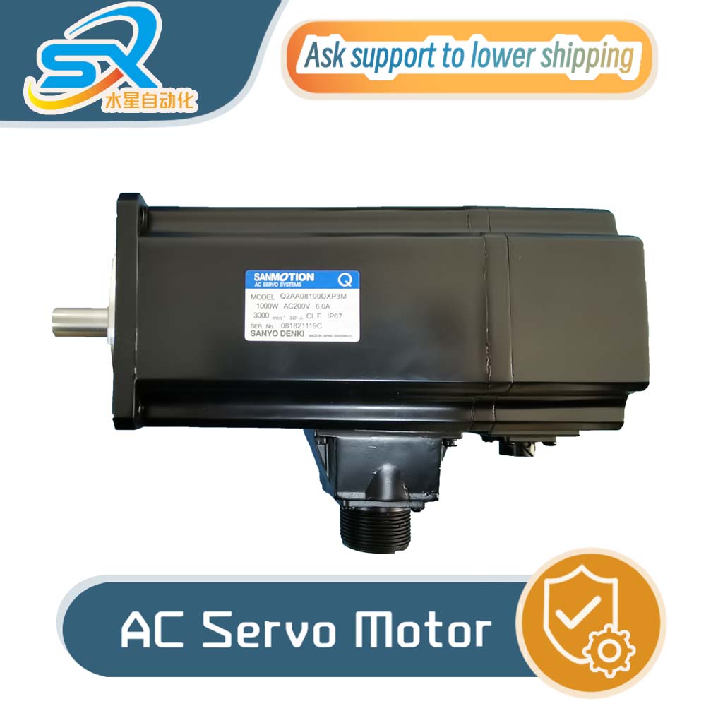 Servo Motor - Motor Servo AC Sanyo Q2AA08100DXP3M 1000W