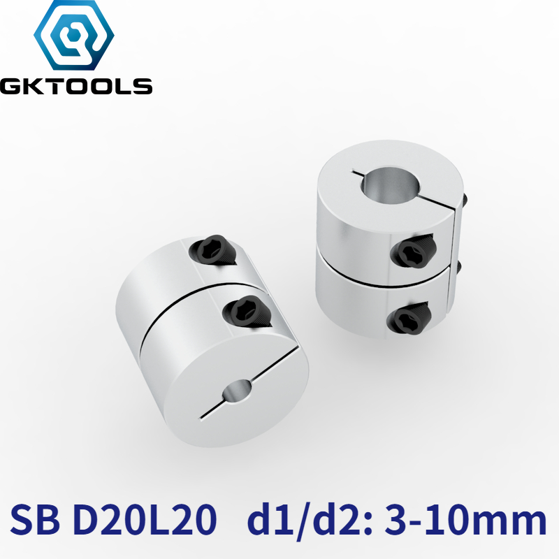 Lead Screw 8Mm - D20L20 Penghubung Kaku Batang Batang Timbal