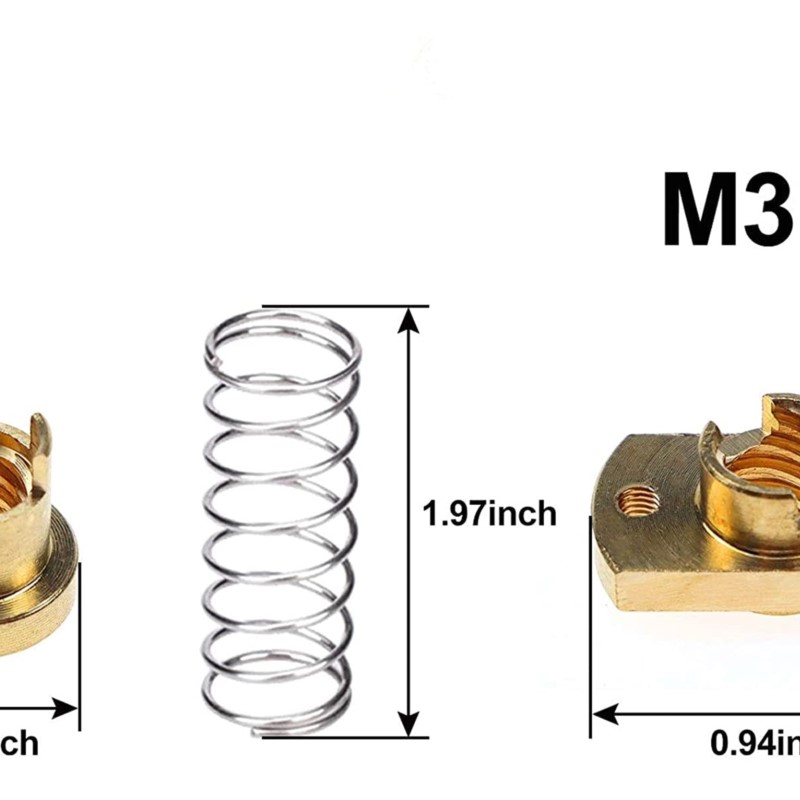 Sekrup T8 SS dengan Mur Pegas  - Lead Screw 8Mm ulasan dan harga