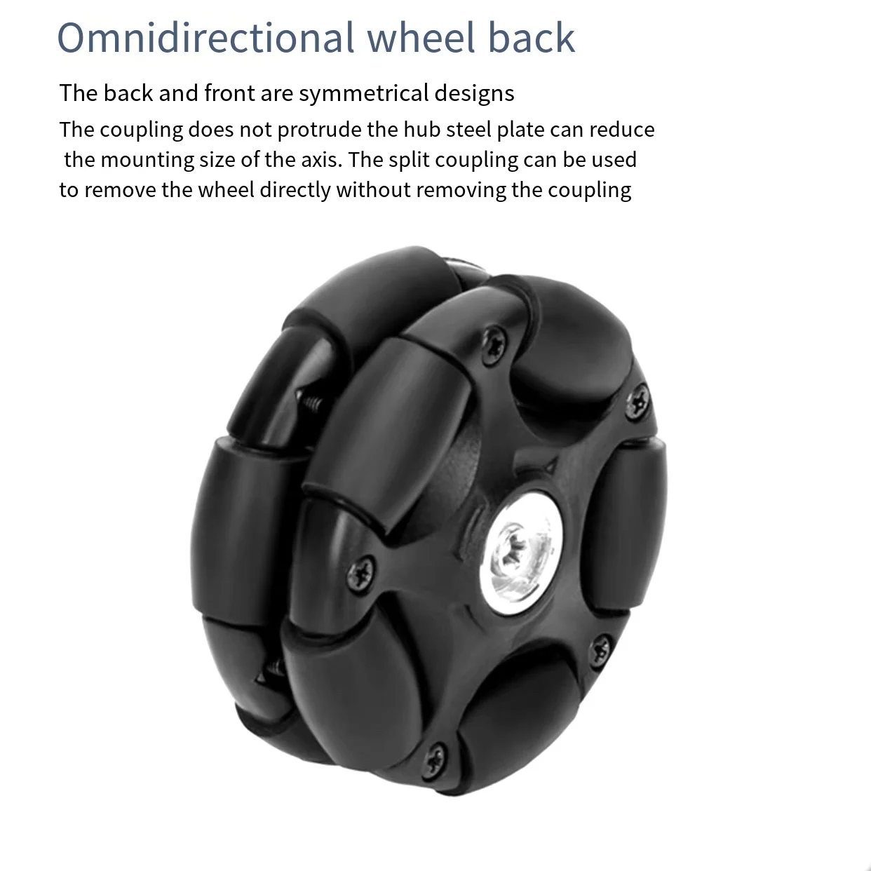 Roda Omni Logam untuk Robot Pi - Coupling 8Mm ulasan dan harga