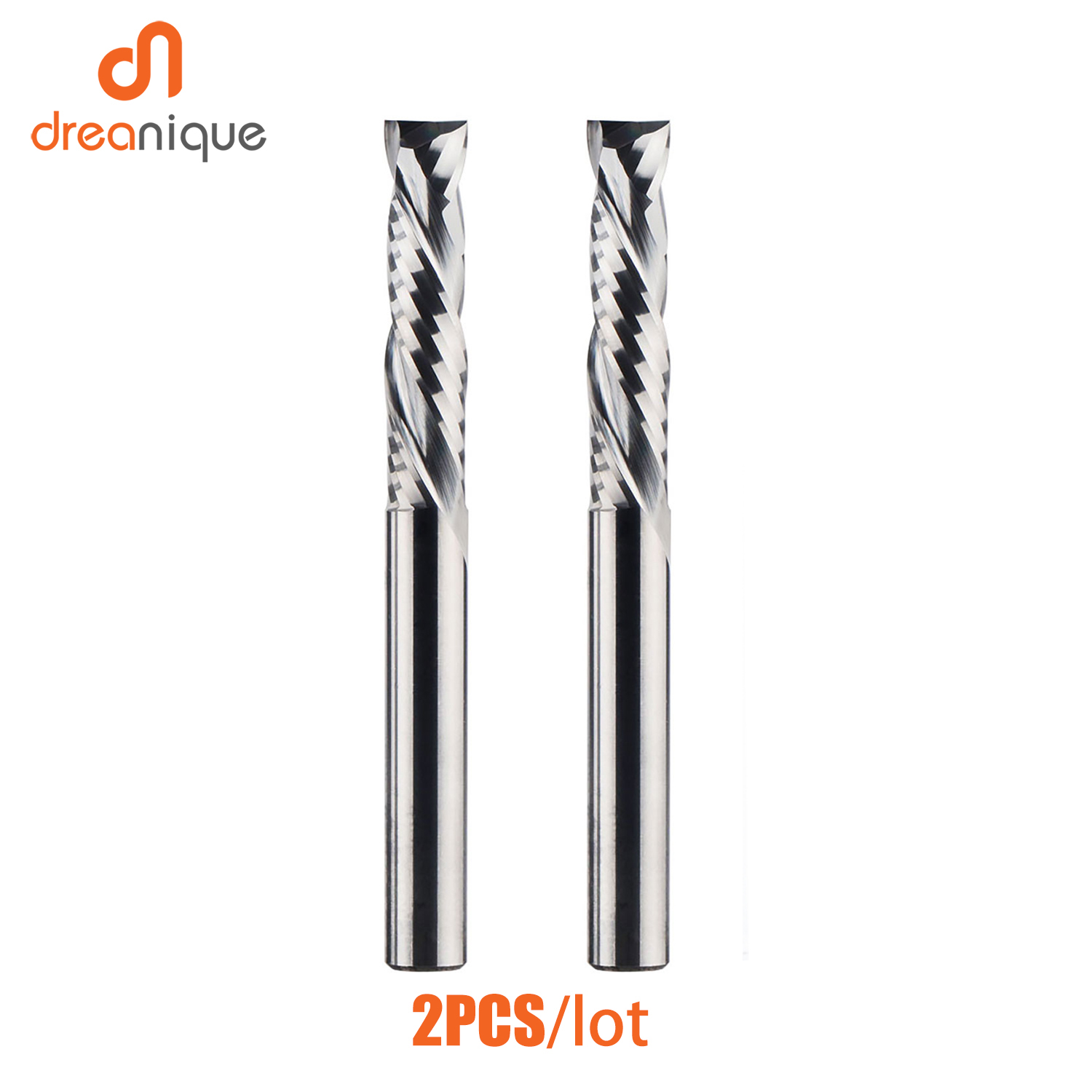 2PC/LOT Mata Bor Kompresi untu - End Mill Set ulasan dan harga