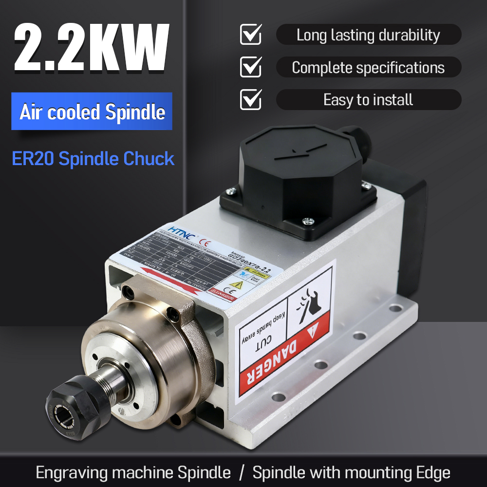 Motor Spindle 2200W Baru 2026  - Water Cooled Spindle ulasan dan harga