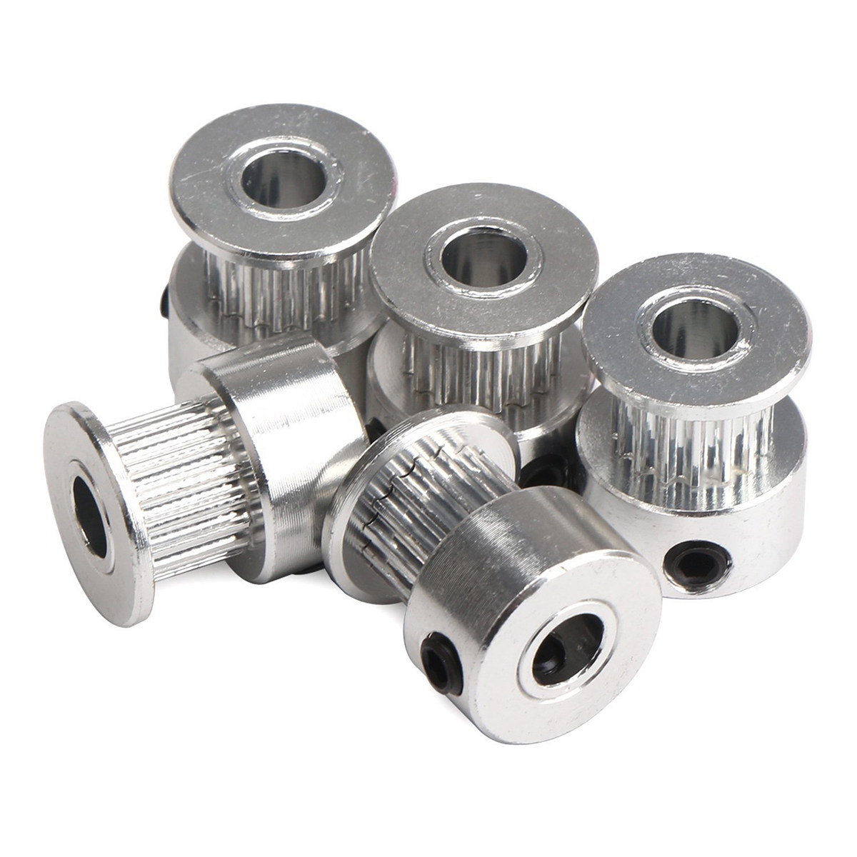 5 Buah Pulley Aluminium Gt2 20 - Gt2 Pulley ulasan dan harga