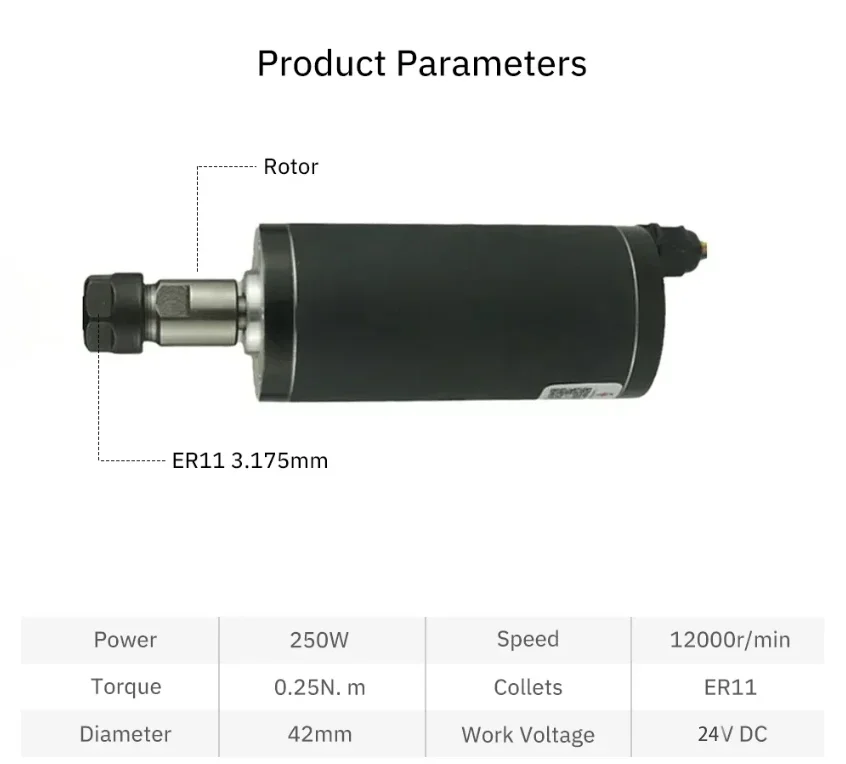 BLDC Motor Spindel Tanpa Sikat - Water Cooled Spindle ulasan dan harga