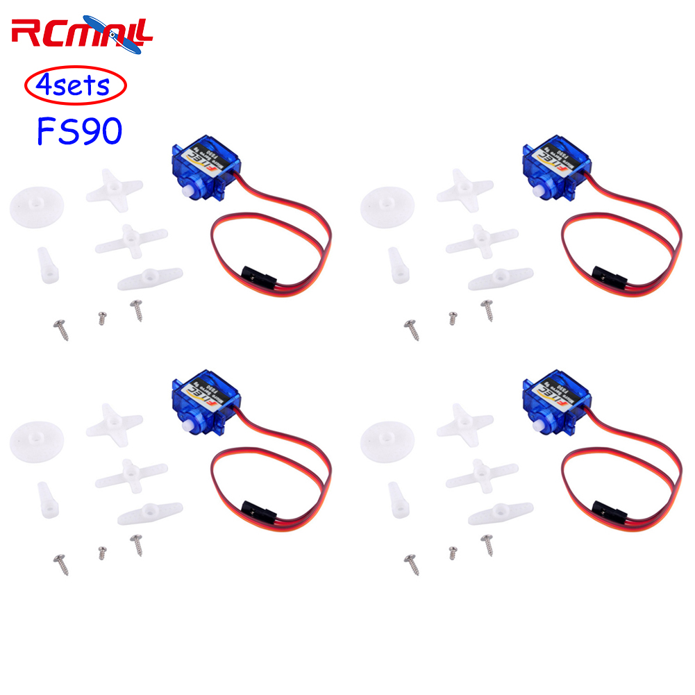 4 set Feetech FS90 9g Motor Se - Servo 9G ulasan dan harga