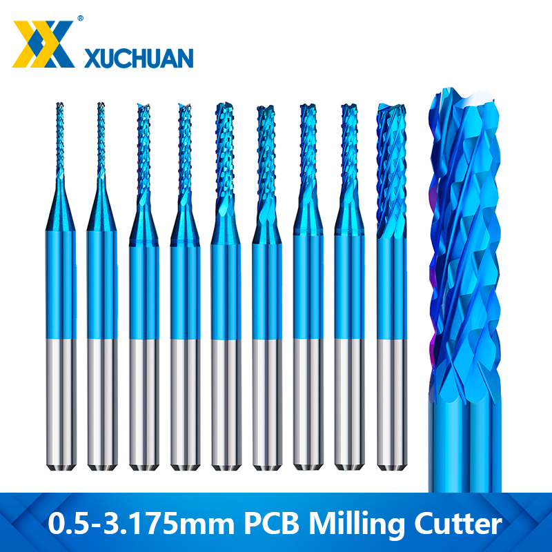 CNC Corn End Mill 10 Buah 0.5- - End Mill Set ulasan dan harga