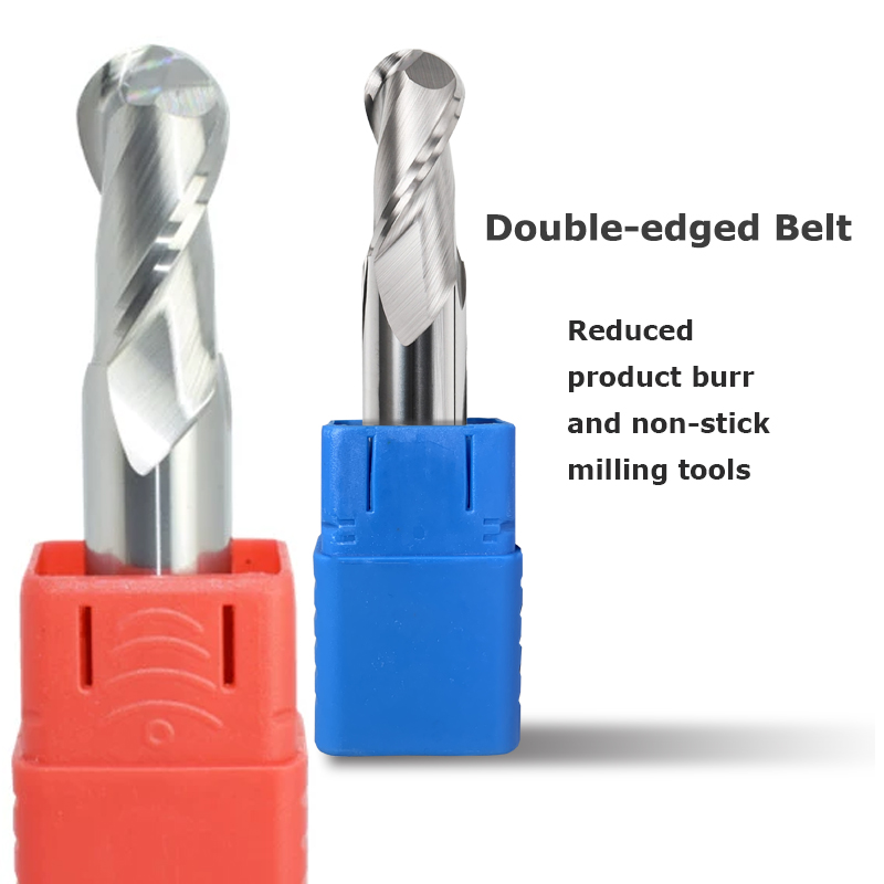 HRC55 Aluminium Ball-Nose End  - End Mill Set ulasan dan harga