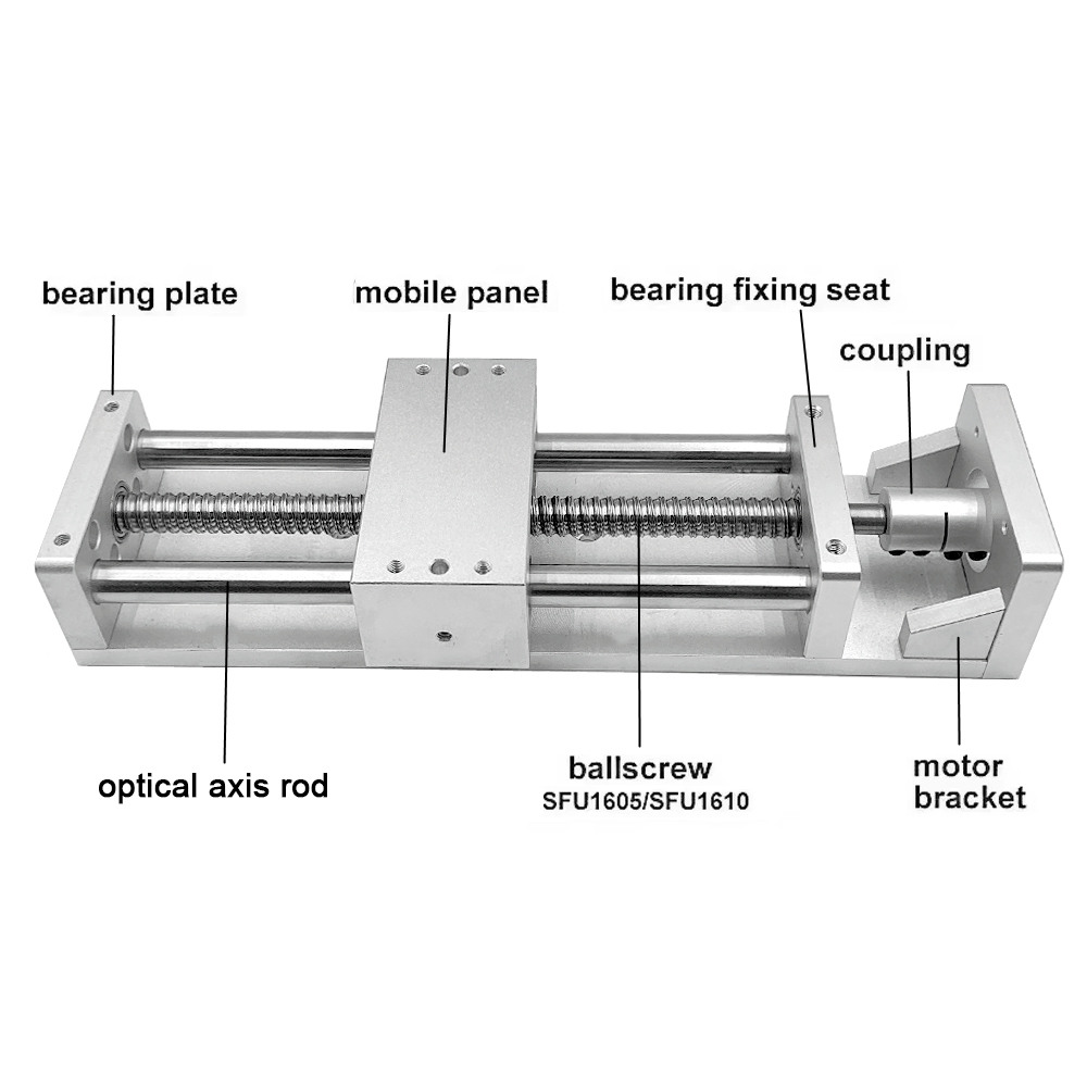 Rel Panduan Linear Sumbu XYZ,  - Ball Screw ulasan dan harga