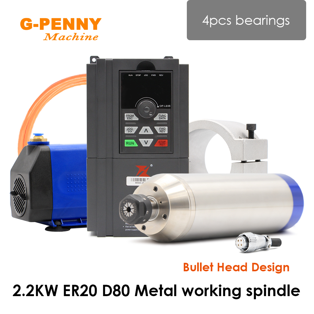 Motor Spindle Pendingin Air G- - Water Cooled Spindle ulasan dan harga