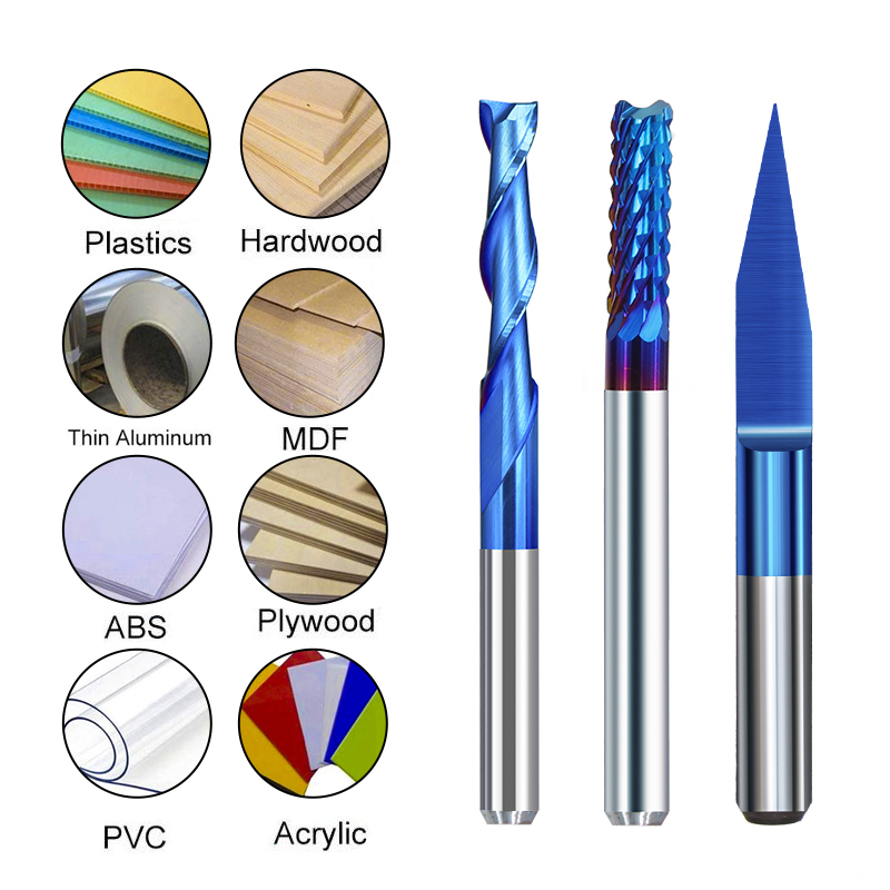 XCAN CNC Router Bit End Mill d - End Mill Set ulasan dan harga